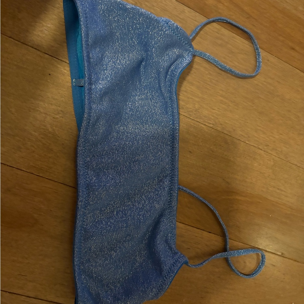 Triangl shinmer Blue Bralette